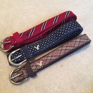 Qty 3 American Eagle Belts, Size Medium